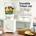 thumbnail image 5 of Chefman Obliterator 1380W Professional Blender w/ Auto Blend & 48oz. Tritan Blending Jar – Concrete, 5 of 10
