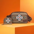 thumbnail image 3 of Riñonera Boho con correa ajustable bolso cruzado riñonera de moda para mujer, 3 of 5