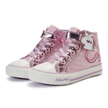 

Weestep Girls Toddler Little Kid Mid Top Casual Sneaker