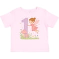 thumbnail image 3 of Inktastic 1st Birthday Fairy with Mushrooms and Flowers Boys or Girls Baby T-Shirt, 3 of 5