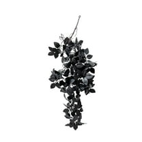 Halloween Decorations Fake Vines Plants Artificial Maple Leaves Wall Hanging Vines 31.5inch Fall Leaf Garland,for Thanksgiving Decor,Wedding,Fireplace,Party,Table,Outdoor,Garden,Home Decor