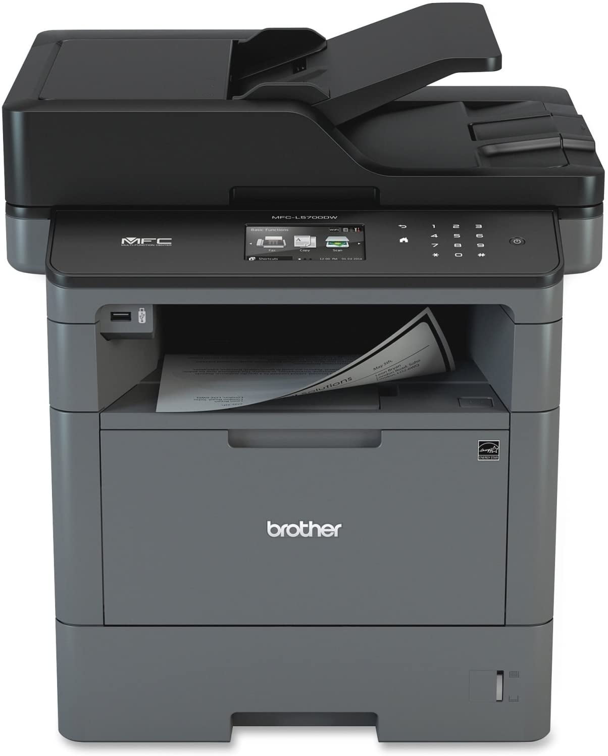 Brother MFCL5700DW Wireless Monochrome AllinOne Laser Printer