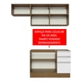 thumbnail image 5 of Cocina Integral 180cm Marrón/Blanco Glamy Madesa 09, 5 of 5