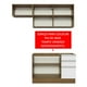 thumbnail image 5 of Cocina Integral 180cm Marrón/Blanco Glamy Madesa 09, 5 of 5