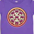 thumbnail image 4 of Inktastic Coquette Bow Funny Pizza Girls Toddler T-Shirt, 4 of 5
