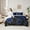 Blue, variant on Castle Fairy Red Video Game Twin Bedding Sets,Stripes Gamepads Bedding Comforter Set