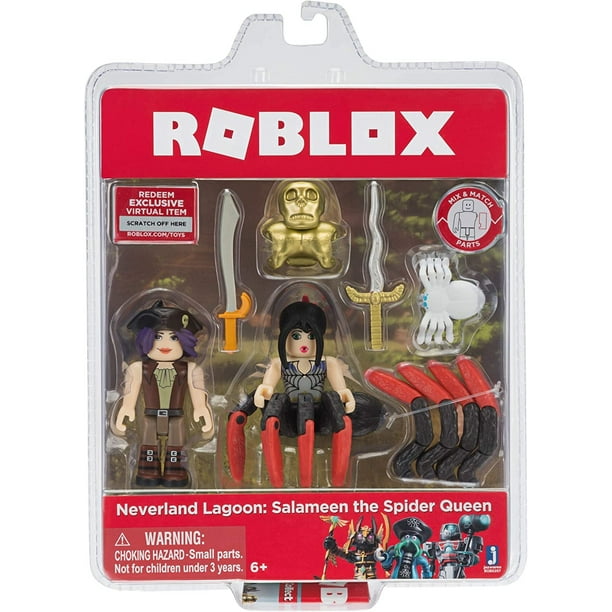 Roblox Action Collection - Neverland Lagoon: Salameen The Spider Queen Game Pack [Incluye Roblox Roblox