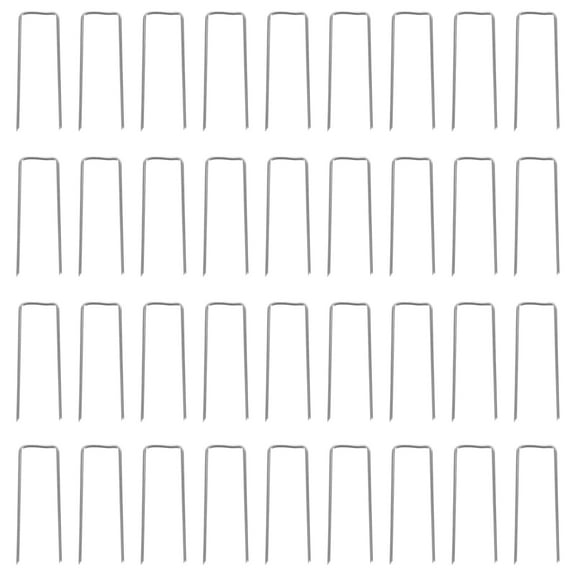 SEWOART 100Pcs U Shaped Floral Greener Pins for Wreath Craft Making and Gardening