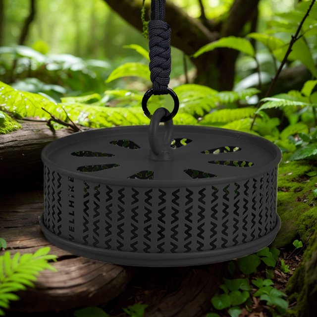 Soporte de bobina para mosquitos con cubierta quemador de bobina de incienso repelente para interior y exterior