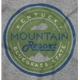 thumbnail image 2 of Kentucky Mountain Resort Retro KY Sweatshirt for Men or Women Brisco Brands S, 2 of 6