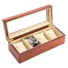 Black Wooden Watch Case - 11.25L x 4.5W x 3.25H in.