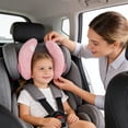 thumbnail image 6 of Travel Pillow,Adjustable Head Neck Support, Portable Travel Pillow for Car Seat, Banana Travel Headrest Pillow, Offers Protection Safety, 6 of 6
