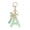 Green Butterfly A, variant on Green Glitter Initial Keychain for Women, Resin Letter A Bag Charm with Butterfly Tassel Key Ring Accessory