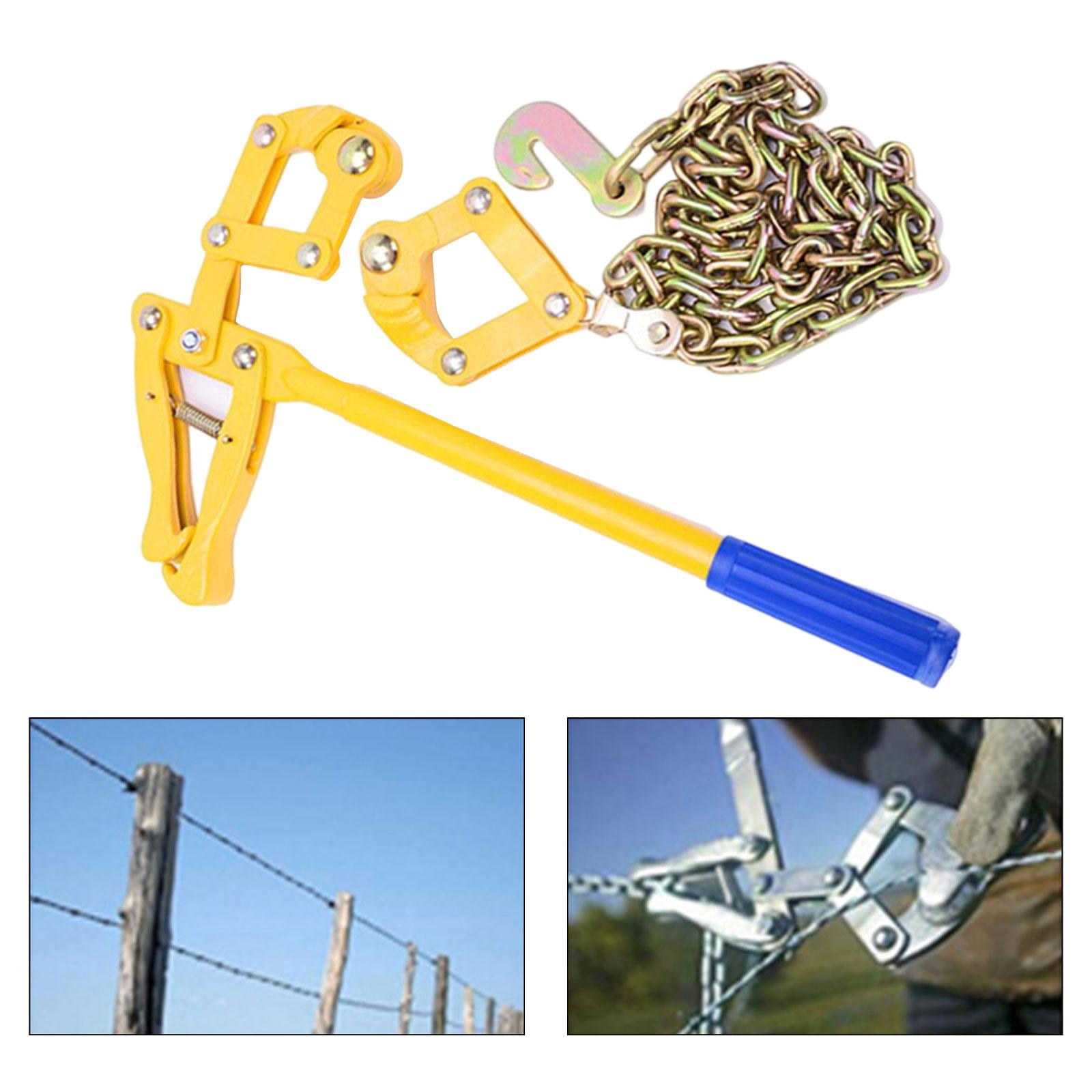 Lydite Chain Strainer Cattle Barn Farm Fence Stretcher Tensioner Repair Barbed Wire