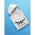 thumbnail image 3 of Fox Side View Hoodie Women -Image by Shutterstock, Female Small, 3 of 4