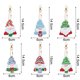 thumbnail image 4 of Llaveros Con Pintura Diamantes 5/6 Uds. Navidad Forma Especial Doble Cara, 4 of 9