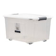 thumbnail image 2 of Caja Multiusos Mainstays con Ruedas 35 L Transparente, 2 of 4