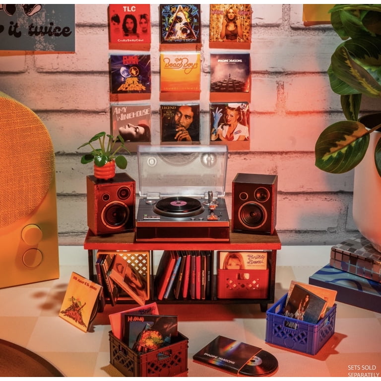 MGA's Miniverse Real Music Record Player Mini Collectibles, Mini