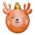 thumbnail image 2 of Adorno navideño inflable con forma de bola, ideal para fiestas, decoración navideña, colgante decorativo para entrada, patio o jardín., 2 of 8