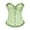 Green, variant on SRZYMJ Corset Tops for Women Lace Push Up Corset Top For Women Body With Gel Bone Support