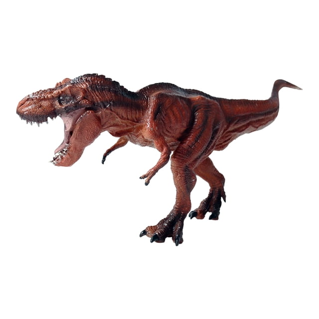 Orange Orange Carnotaurus Dinosaur Action Figure Model With Articulated Joints For Kids Play And Collection