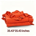 thumbnail image 3 of Dvumao Muslin Blanket With Ruffle Soft Breathable Cotton, 3 of 7