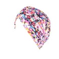 thumbnail image 1 of Dames Turban Polyester Réutilisable Pliable Fait avec durable Décoratif Casquette Intérieur Extérieur Marche Tête de Travail Bonnet Bonnet Bonnet Coloré, 1 of 7