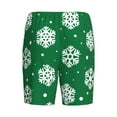 thumbnail image 5 of Fotbe Snowflake Pajama Shorts for Men, Men's Pajama Bottoms, Sleepwear,Short Pajama Pants-3X-Large, 5 of 9
