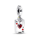 thumbnail image 1 of Pandora Charm Colgante Doble de la Reina de Corazones de las Villanas de Disney (793420C01) con Caja de obsequio., 1 of 6