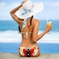 thumbnail image 5 of Seven Starred Ladybird Women's Swim Suit Bikini Set with Detachable Sponge and Adjustable Strap, Two-Pack, Ideal for Beach and Pool, One-Piece Swimsuits Included, 5 of 6