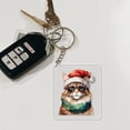 thumbnail image 4 of Hello Winter Maine Coon Frosty Morning Walk Welcome Snowy Christmas Acrylic Keychain Cat Lover Kitten Owner Gifts Collar Charm Tag Keyring - 02018, 4 of 5