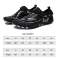 thumbnail image 3 of Zapatos Para Correr Zapatillas para correr Zapatillas deportivas de tenis unisex antideslizantes transpirables (Negro 44) Tmvgtek Para Estrenar, 3 of 6