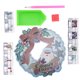 thumbnail image 4 of De Pintura De Diamantes De Imitación, Regalo Ideal Hermosa Y Atractiva De Bricolaje De Diamantes De Imitación Diseño único Hecho A Mano Para Decoración Del Hogar, 4 of 7