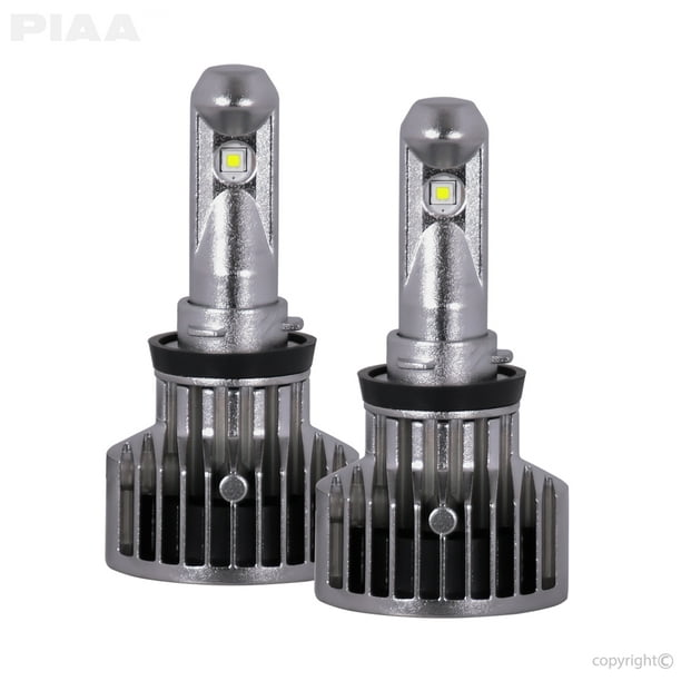 PIAA 26-17411 Ampoule de Phare - LED G3 H11 CREE XP-L LED; 6200K; Blanc; Lot de 2; Plus Grand Que les Ampoules OE S'Il Vous Plaît Vérifier Montage