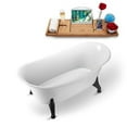 thumbnail image 2 of 59" Streamline N1080WH Clawfoot Tub and Tray With External Drain, 2 of 4