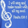 thumbnail image 3 of CafePress - PSALM 108:1 Dark T Shirt - Men's Classic Graphic Cotton T-Shirt, 3 of 4