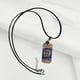 thumbnail image 3 of Collar con colgante de chakras, generador de energía Reiki, piedra natural Reiki Cuerda de cuero PU, 3 of 9