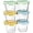 Multicolor6, variant on TrendMallOasis Square Glass Meal Prep Containers (4-Pack), 32oz Microwave & Freezer Safe Bowls with Lids