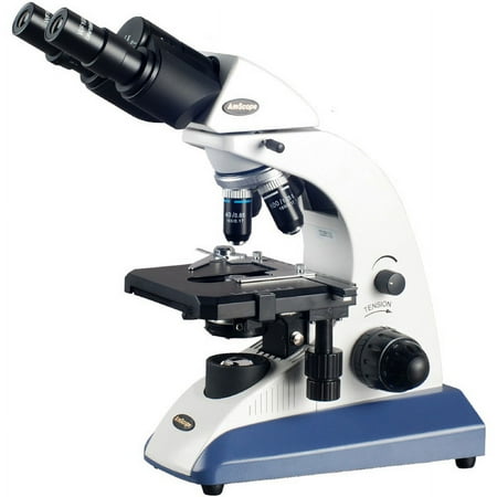 AmScope 40X-1600X Doctor Veterinary Binocular Biological Compound Microscope New