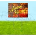 thumbnail image 1 of Autumn Blessings (18" x 24") Yard Sign, Includes Metal Step Stake, 1 of 6