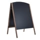 thumbnail image 3 of Costway Pizarra de Pie Plegable Madera Publicitario Mensaje Bar Restaurante Tienda Signo Caballete, 3 of 10