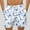 Multicolor, variant on Hvot&aat Men's Hawaiian Floral Print Shorts Casual Drawstring Waist Trunks Lightweight Beach Short with Pockets