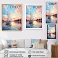 thumbnail image 4 of Designart "Port Calm Harbor" Nautical & Beach Wall Art Living Room, 4 of 5