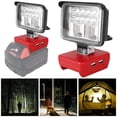 thumbnail image 4 of ziyahi ABS Work Light Reusable Rotating Dual USB Fast Charging Overcurrent Protection Outdoor Camping Emergency Car Lamp 3inch 5inch, 4 of 6