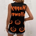 thumbnail image 3 of Bbyeadc Halloween Tank Tops for Women Square Neck Spider Web Print Casual Relax Fit Camisole for Fall Street Halloween Daily Wear,Black(XL), 3 of 3