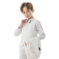 thumbnail image 4 of WOYY Toddler Boys Formal Suit Blazer Waistcoat Trousers Bow Tie 4Pcs Set, Sizes 3-4T, 4 of 5