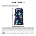 thumbnail image 4 of Rocae Astronaut Dinosaur and Space for Men's Basketball Jersey Lightweight and Breathable Athletic Tank Top,Quick-Drying Sports Jersey XX-Large, 4 of 9