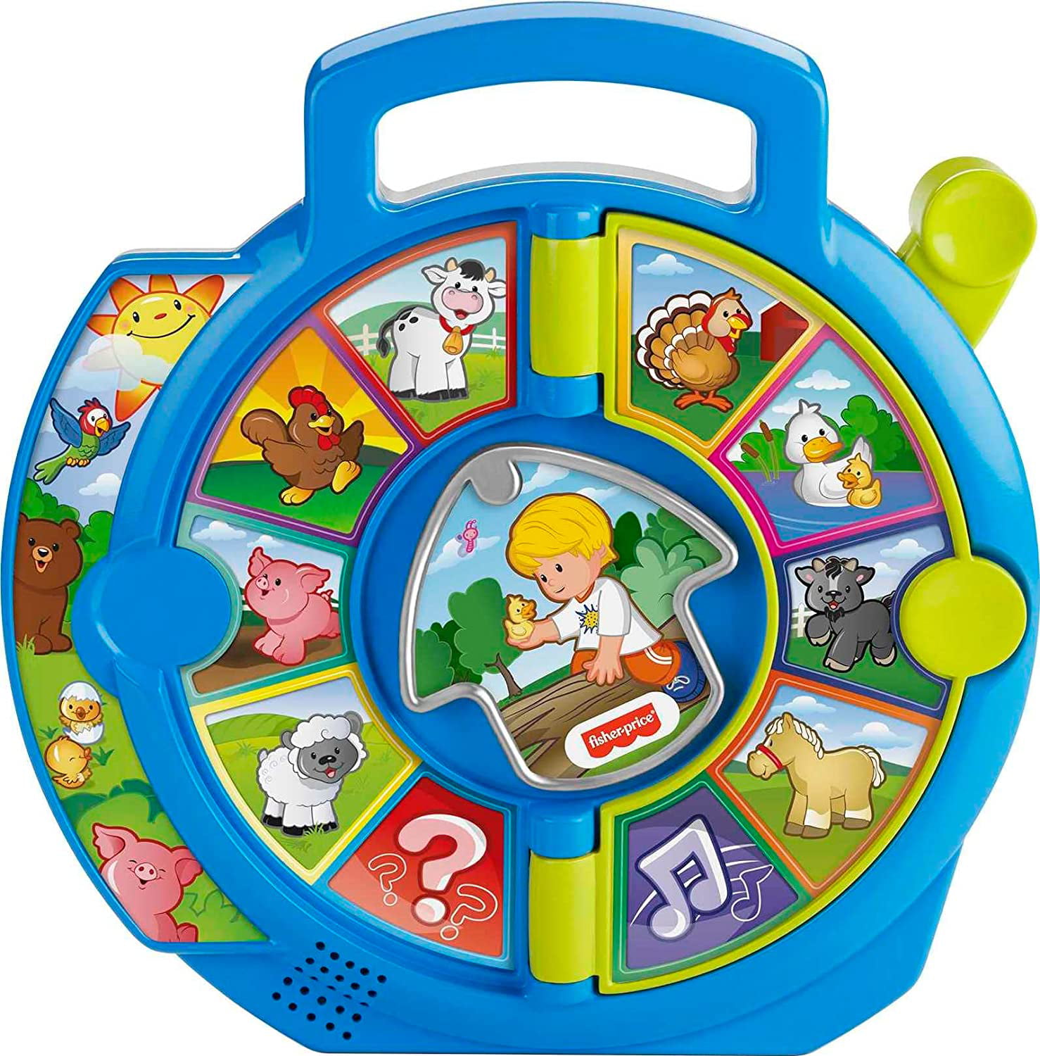 Infants and toddlers learn English puzzle animal turntable English  pronunciation flip book toys early learning machine DVP80 