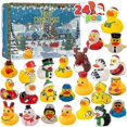 thumbnail image 1 of Children's Christmas Advent Calendar - Christmas Countdown Calendar with Rubber Duck Bath Toy - Christmas Countdown Fun Toy Gift - Model 4, 1 of 1