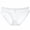 White, variant on Women's Butt Lifting Briefs Low Waist Sheer Mesh Crotch Soft Stretch Daily Panties White, XXL